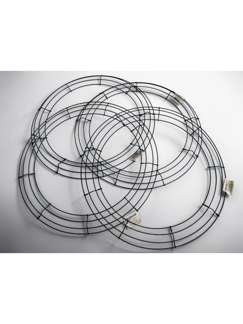 4 Panacea 18-In Box Wreath Frame Metal Green Wire Crafting Base